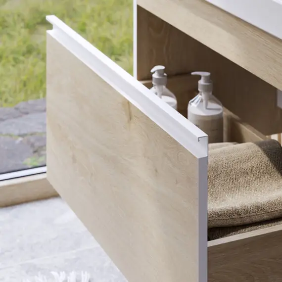 AQWELLA "URBAN" ТУМБА ПОД УМЫВАЛЬНИК, ЦВЕТ ДУБ ДАВОС, URB0110DD