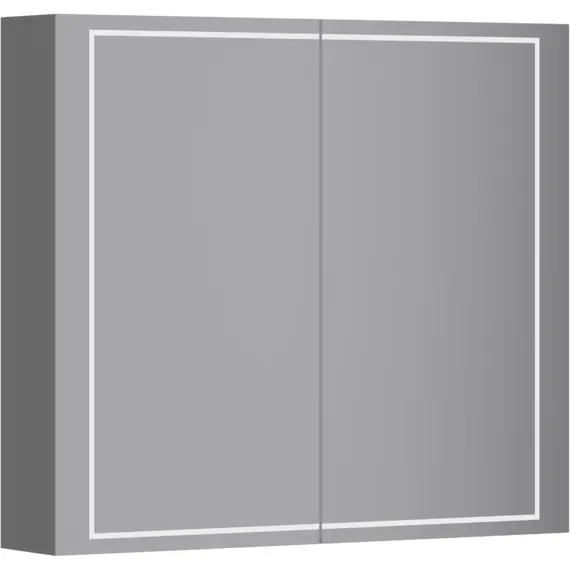 AQWELLA "SIMPLEX" ШКАФ-ЗЕРКАЛО С ПОДСВЕТКОЙ, ЦВЕТ БЕЛЫЙ, SLX0408