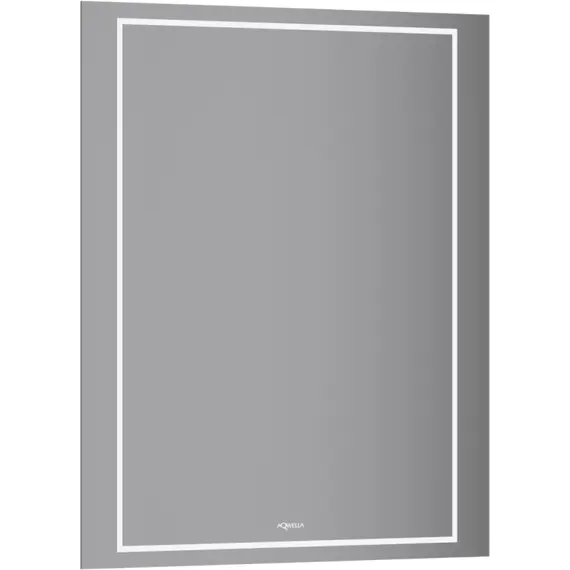 ЗЕРКАЛО AQWELLA СО СВЕТОДИОДНОЙ ПОДСВЕТКОЙ, СЕНСОРНЫМ ВЫКЛЮЧАТЕЛЕМ И РЕГУЛЯТОРОМ ОСВЕЩЕННОСТИ