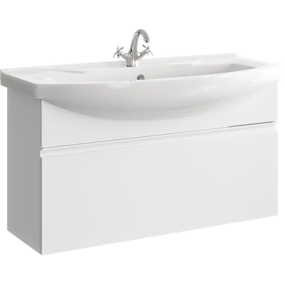 AQWELLA "RODOS" ТУМБА ПОД УМЫВАЛЬНИК, ЦВЕТ БЕЛЫЙ, ROD01101