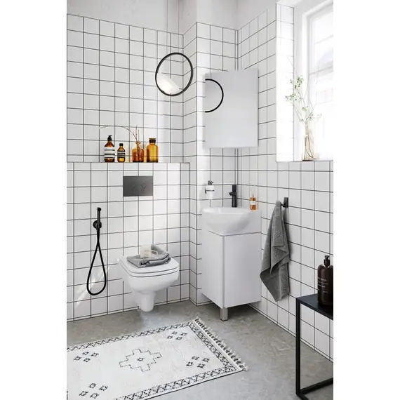 AQWELLA "PORTO" ТУМБА УГЛОВАЯ ПОД УМЫВАЛЬНИК, ЦВЕТ БЕЛЫЙ/БЕЛЫЙ, POR0104WW