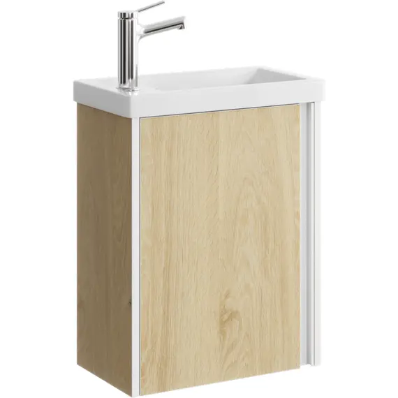 AQWELLA "URBAN" ТУМБА ПОД УМЫВАЛЬНИК, ЦВЕТ ДУБ ДАВОС, URB0145DD