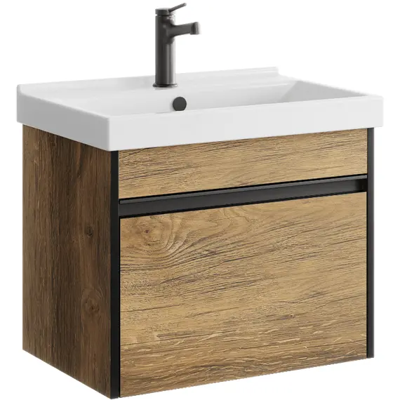 AQWELLA "URBAN" ТУМБА ПОД УМЫВАЛЬНИК, ЦВЕТ ДУБ БАЛТИЙСКИЙ, URB0106DB