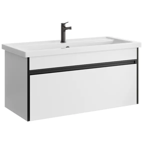 AQWELLA "URBAN" ТУМБА ПОД УМЫВАЛЬНИК, ЦВЕТ БЕЛЫЙ, URB0110W