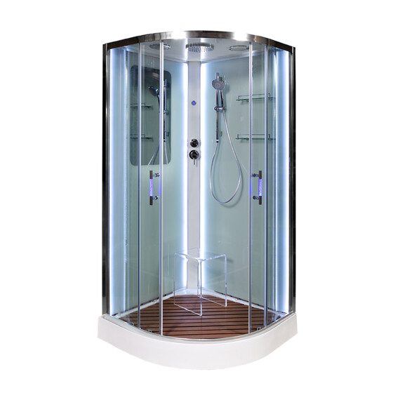 ДУШЕВАЯ КАБИНА AVACAN A01 LED С КНОПКОЙ