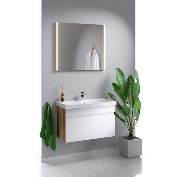 AQWELLA "SM" ЗЕРКАЛЬНОЕ ПОЛОТНО С ПОДСВЕТКОЙ, SM0208