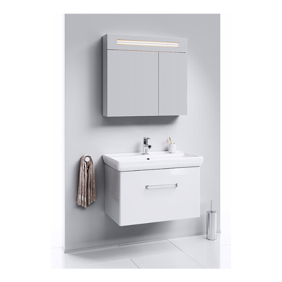 AQWELLA "НЕО" ТУМБА ПОД УМЫВАЛЬНИК ПОДВЕСНАЯ, NEO01081