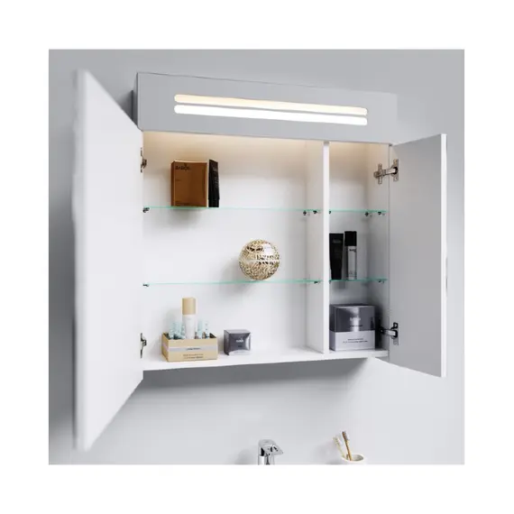 AQWELLA "НЕО" ШКАФ-ЗЕРКАЛО С ПОДСВЕТКОЙ NEO.04.06