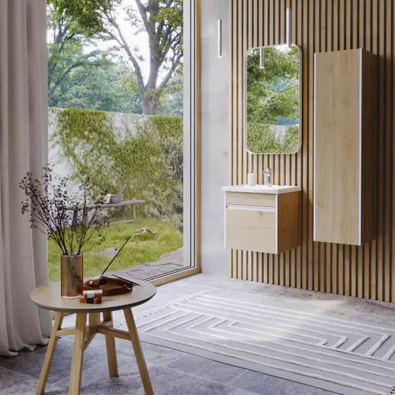 AQWELLA "URBAN" ПЕНАЛ ПОДВЕСНОЙ, ЦВЕТ ДУБ ДАВОС, URB0535DD