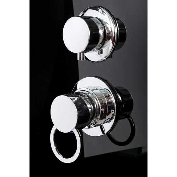 ДУШЕВАЯ КАБИНА AVACAN B90S C ЭЛЕКТРИКОЙ BLACK