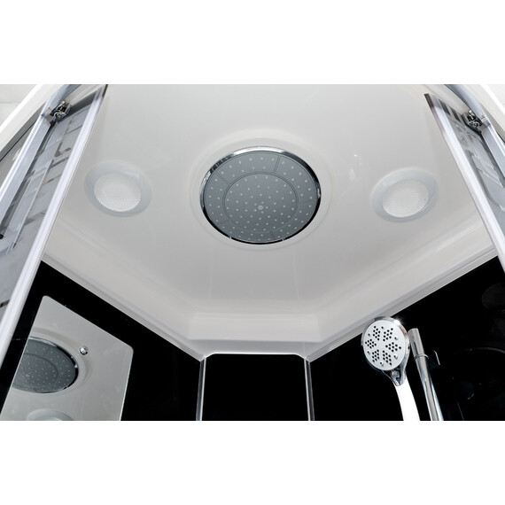 ДУШЕВАЯ КАБИНА AVACAN BМ4510 С ЭЛЕКТРИКОЙ BLACK