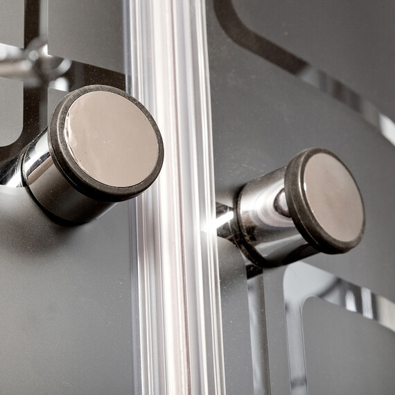 ДУШЕВАЯ КАБИНА AVACAN BМ4510 С ГИДРОМАССАЖЕМ BLACK