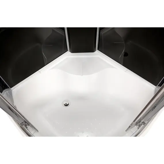 ДУШЕВАЯ КАБИНА AVACAN BМ4510 LED С ГИДРОМАССАЖЕМ BLACK