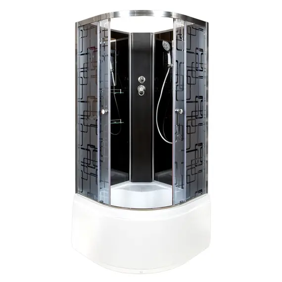 ДУШЕВАЯ КАБИНА AVACAN BМ4510 N БЕЗ КРЫШИ BLACK