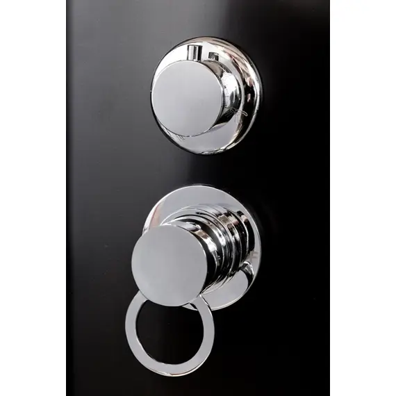 ДУШЕВАЯ КАБИНА AVACAN BМ4510 С ГИДРОМАССАЖЕМ BLACK