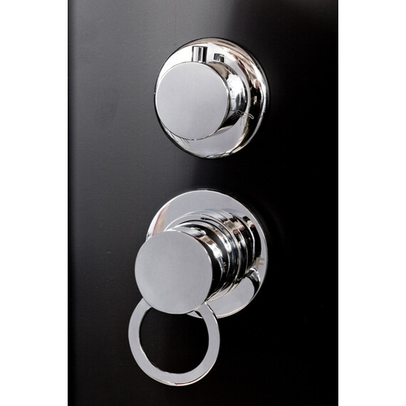 ДУШЕВАЯ КАБИНА AVACAN BМ4510 LED BLACK