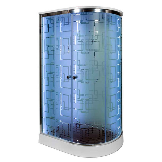 ДУШЕВАЯ КАБИНА AVACAN EM1511 L LED С ГИДРОМАССАЖЕМ