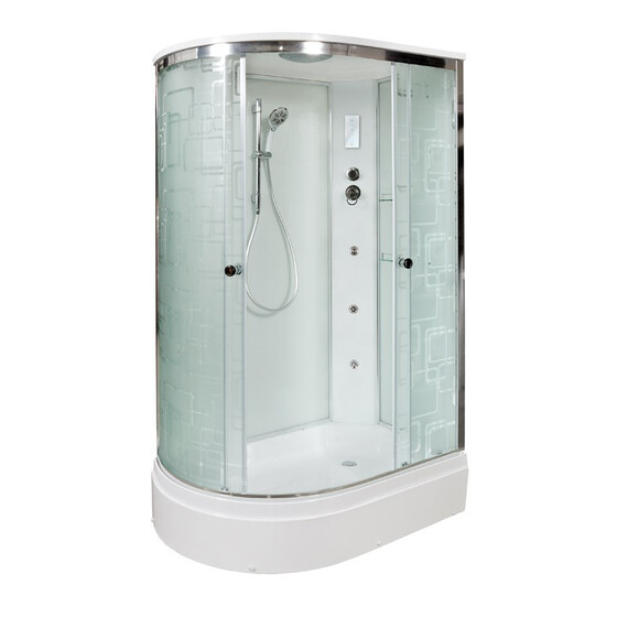 ДУШЕВАЯ КАБИНА AVACAN EM 2712 R С ГИДРОМАССАЖЕМ И ЭЛЕКТРИКОЙ