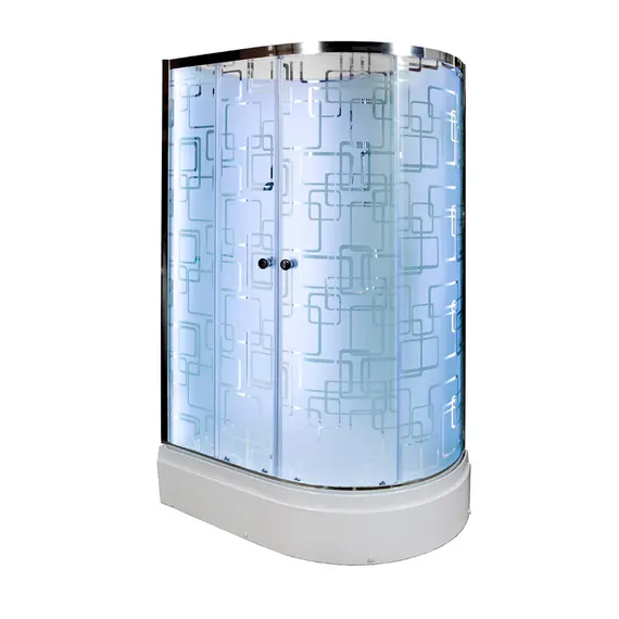 ДУШЕВАЯ КАБИНА AVACAN EM2712 N L LED С ГИДРОМАССАЖЕМ