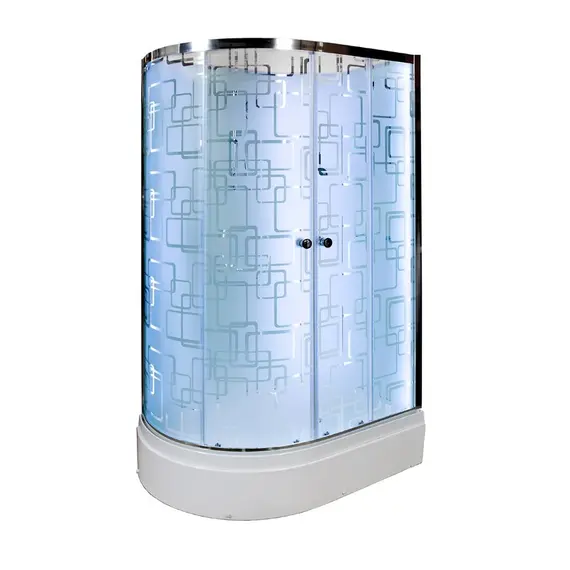 ДУШЕВАЯ КАБИНА AVACAN EM2712 N R LED С ГИДРОМАССАЖЕМ