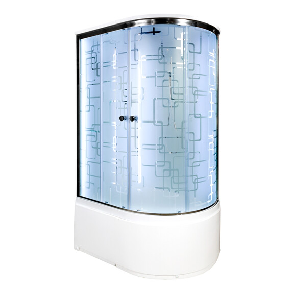 ДУШЕВАЯ КАБИНА AVACAN EM4512 L LED С ГИДРОМАССАЖЕМ