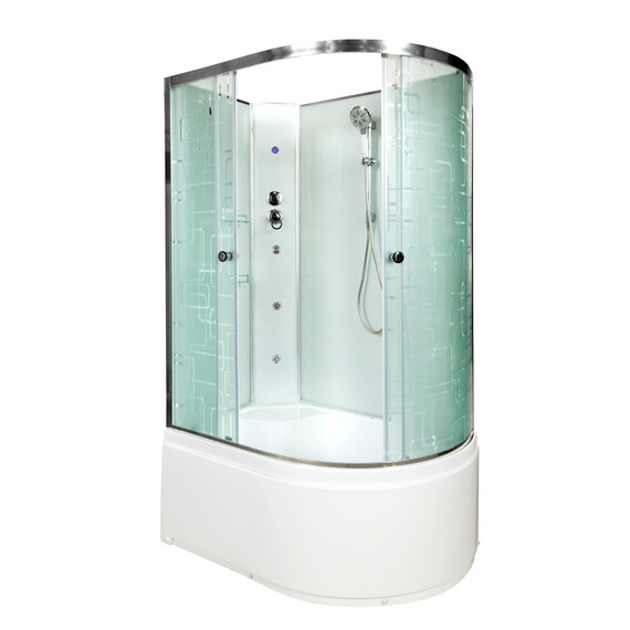 ДУШЕВАЯ КАБИНА AVACAN EM4512 N L LED С ГИДРОМАССАЖЕМ
