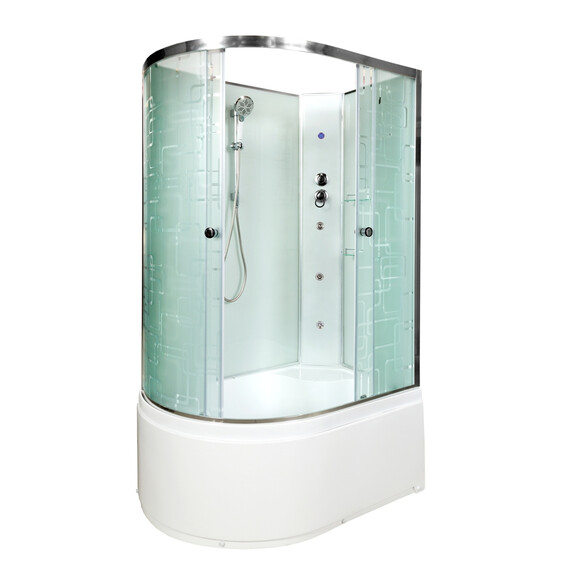 ДУШЕВАЯ КАБИНА AVACAN EM4512 N R LED С ГИДРОМАССАЖЕМ