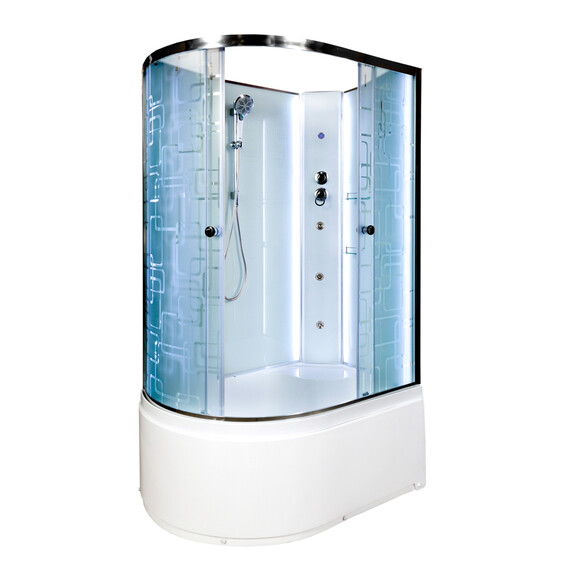 ДУШЕВАЯ КАБИНА AVACAN EM4512 N R LED С ГИДРОМАССАЖЕМ