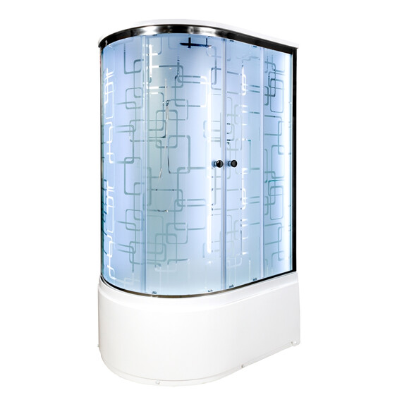 ДУШЕВАЯ КАБИНА AVACAN EM4512 R LED С ГИДРОМАССАЖЕМ