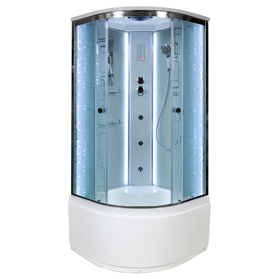 ДУШЕВАЯ КАБИНА AVACAN EM4590 LED С ГИДРОМАССАЖЕМ