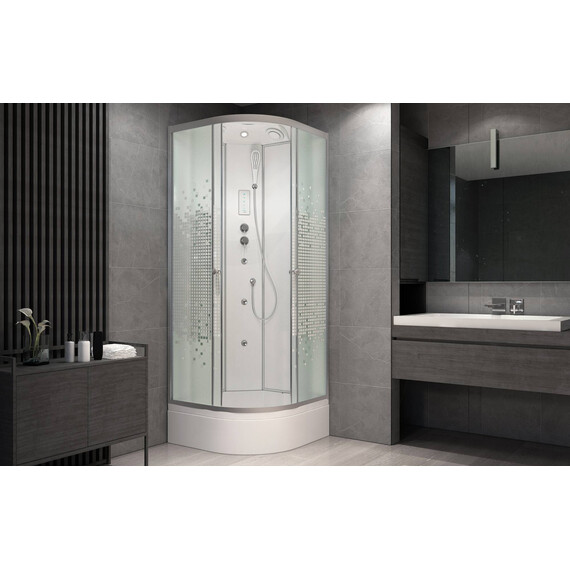 ДУШЕВАЯ КАБИНА AVACAN L 790 С ГИДРОМАССАЖЕМ И ЭЛЕКТРИКОЙ