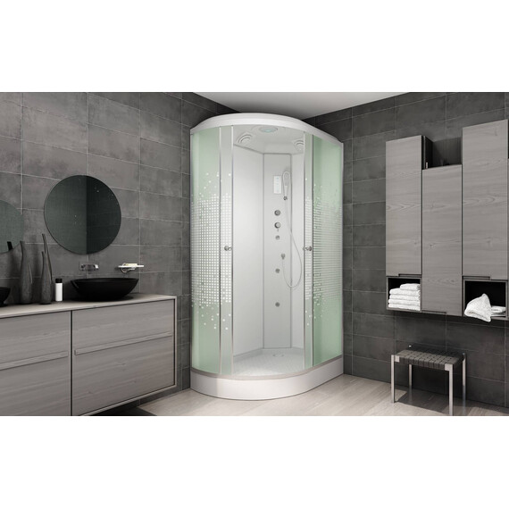 ДУШЕВАЯ КАБИНА AVACAN L902 R С ЭЛЕКТРИКОЙ И ГИДРОМАССАЖЕМ