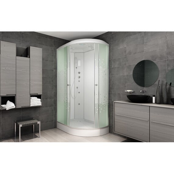 ДУШЕВАЯ КАБИНА AVACAN L902 L С ЭЛЕКТРИКОЙ И ГИДРОМАССАЖЕМ