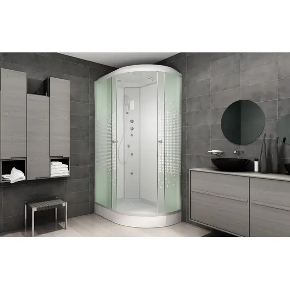 ДУШЕВАЯ КАБИНА AVACAN L902 L С ЭЛЕКТРИКОЙ И ГИДРОМАССАЖЕМ