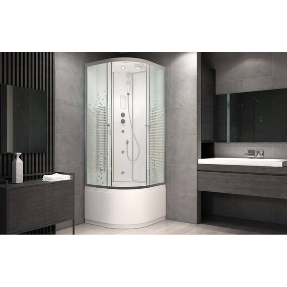 ДУШЕВАЯ КАБИНА AVACAN L990 С ГИДРОМАССАЖЕМ И ЭЛЕКТРИКОЙ