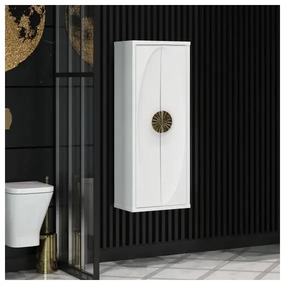 ПЕНАЛ OPADIRIS ИБИЦА, ПОДВЕСНОЙ, БЕЛЫЙ/ЗОЛОТО