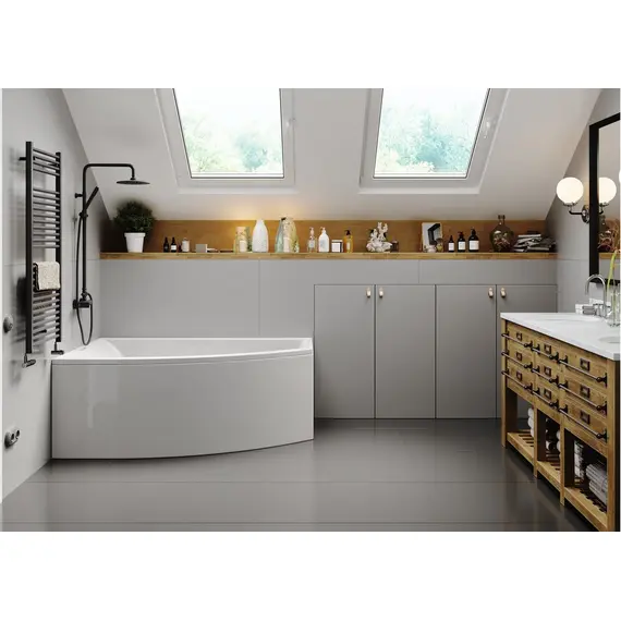 АКРИЛОВАЯ ВАННА VAGNERPLAST VERONELA OFFSET 160X105 LEFT