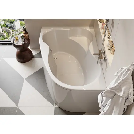 АКРИЛОВАЯ ВАННА VAGNERPLAST MELITE 160X105 LEFT