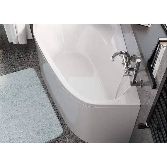 АКРИЛОВАЯ ВАННА VAGNERPLAST SELENA 160X105 LEFT