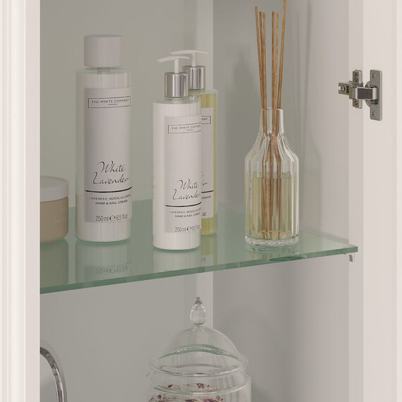 ПЕНАЛ OPADIRIS ЛОРЕНЦО ДВУХСТВОРЧАТЫЙ, БЕЛЫЙ МАТОВЫЙ