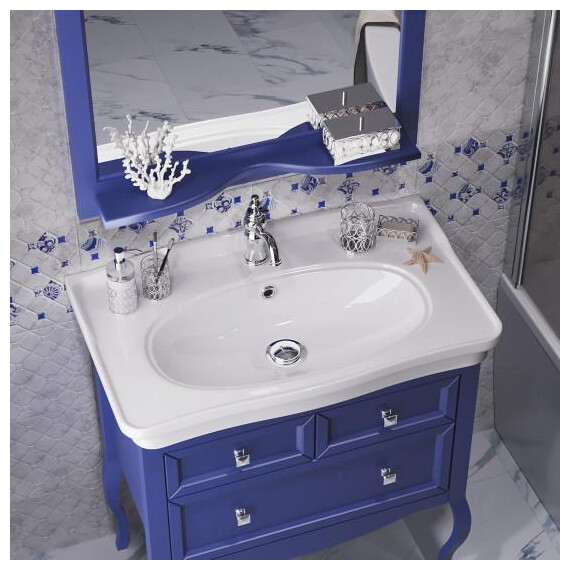 ТУМБА OPADIRIS ВАЛЕРИ 85, САПФИР (ПОД РАКОВИНУ KIROVIT МОДЕРН 85)