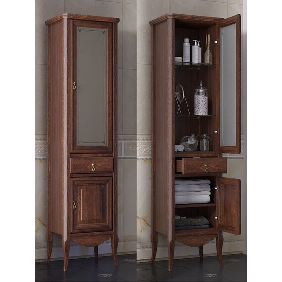 ПЕНАЛ OPADIRIS ЛОРЕНЦО, СВЕТЛЫЙ ОРЕХ, ЛЕВЫЙ, ПРАВЫЙ