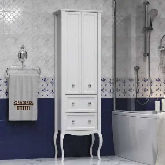 ПЕНАЛ OPADIRIS ВАЛЕРИ 56 ДВУХСТВОРЧАТЫЙ, БЕЛЫЙ