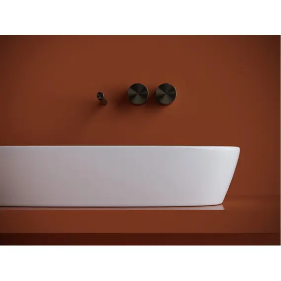 УМЫВАЛЬНИК ЧАША НАКЛАДНАЯ ОВАЛЬНАЯ CERAMICA NOVA ELEMENT 700X375X140 ММ