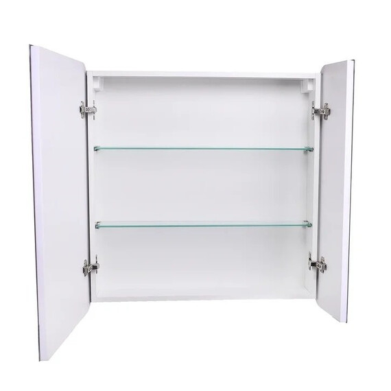 ЗЕРКАЛО-ШКАФ STYLE LINE "КАРЕ 80X80" С ПОДСВЕТКОЙ, СЕНСОР НА ЗЕРКАЛЕ