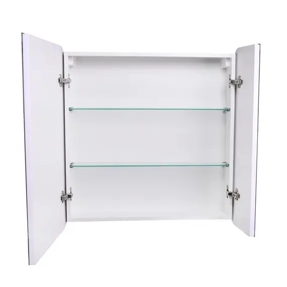 ЗЕРКАЛО-ШКАФ STYLE LINE "КАРЕ 80X80" С ПОДСВЕТКОЙ, СЕНСОР НА ЗЕРКАЛЕ