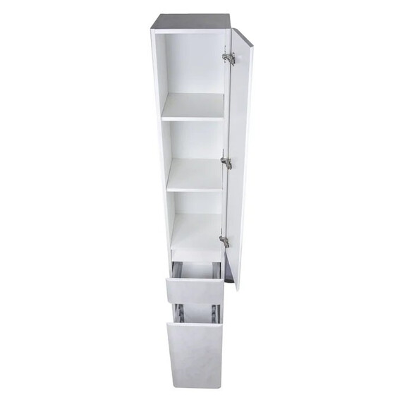 КОЛОННА УНИВЕРСАЛЬНАЯ STYLE LINE "АТЛАНТИКА 30" С КОРЗИНОЙ, ЛЮКС БЕТОН КРЕМ, PLUS