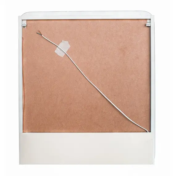 ЗЕРКАЛО-ШКАФ STYLE LINE "КАРЕ 70X80 ЛЕВОЕ" С ПОДСВЕТКОЙ, СЕНСОР НА ЗЕРКАЛЕ