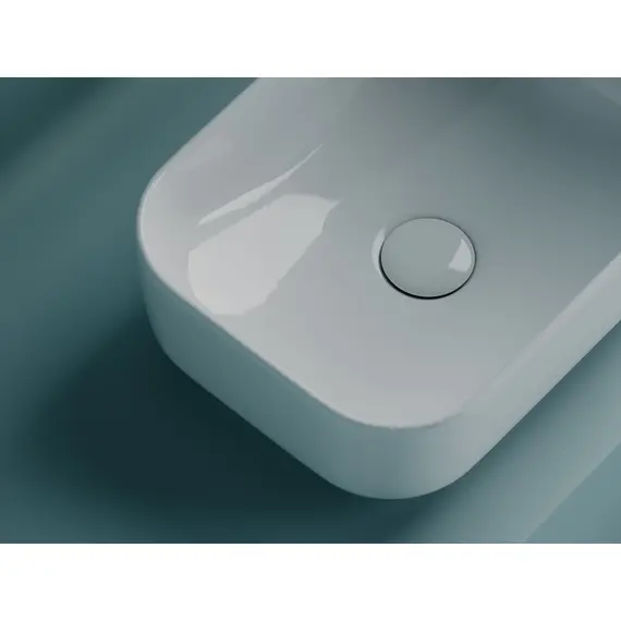 УМЫВАЛЬНИК ЧАША НАКЛАДНАЯ ПРЯМОУГОЛЬНАЯ CERAMICA NOVA ELEMENT 400X305X140 ММ