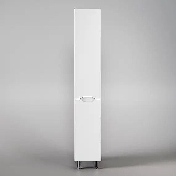 КОЛОННА УНИВЕРСАЛЬНАЯ STYLE LINE "МАРЕЛЛА" С КОРЗИНОЙ, ЛЮКС АНТИСКРЕЙТЧ БЕЛЫЙ МАТОВЫЙ, PLUS